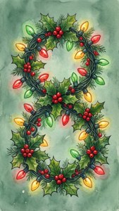 Holly Berry Light Garland