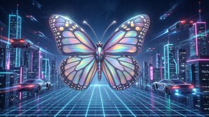 Hologram City Butterfly