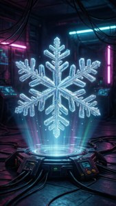 Hologram Snowflake