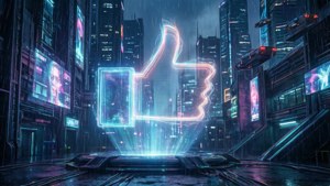 Hologram Upvote City