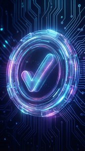 Holographic Approval Badge