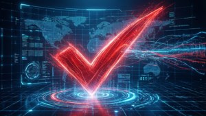 Holographic Checkmark UI