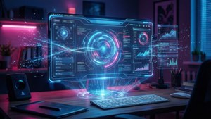 Holographic Desktop Future