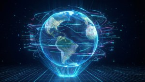 Holographic Earth Grid