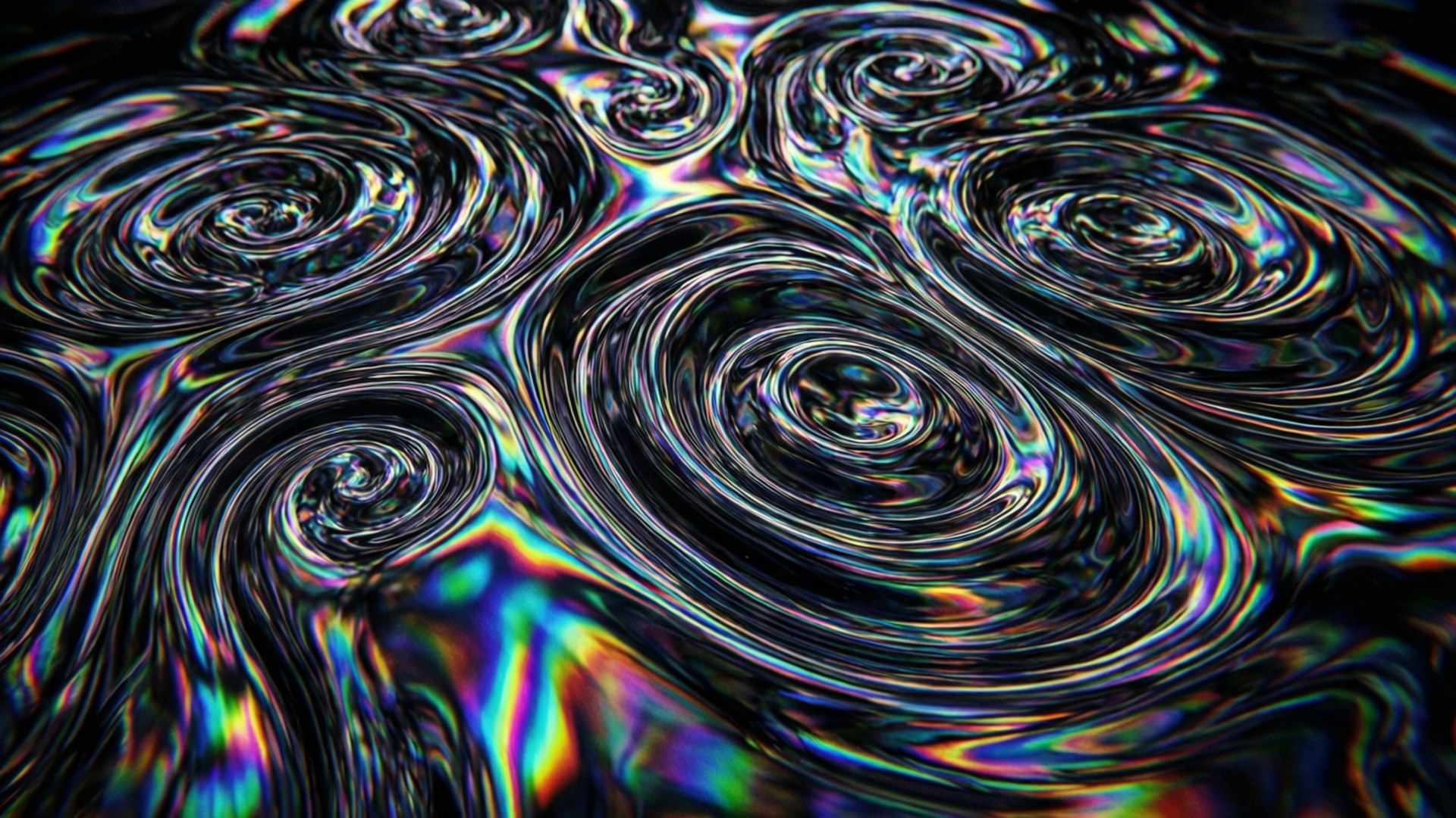 Holographic Flow by Wallpapers.art Studio