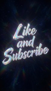 Holographic Like Subscribe