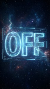 Holographic Off in Space