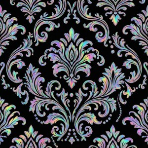 Holographic Rainbow Damask