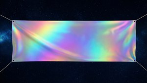 Holographic Space Banner