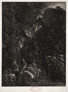 Holy Family with Deer