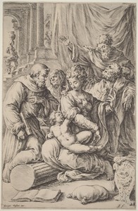 Holy Family with Saints