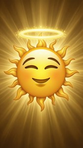 Holy Sun Emoji