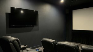 Home Theater Wall TV