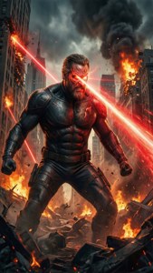Homelander Heat Vision