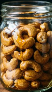Honey Glazed Cashew Jar