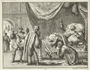 Honoricus, koning der Vandalen, sterft en wordt door wormen gegeten