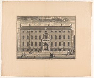 Hoofdkwartier van de South Sea Company in Londen