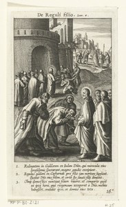 Hoofdman van Kafarnaüm vraagt Christus om zijn knecht te genezen