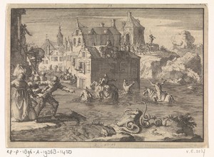Hoog water tijdens het beleg van Wolfenbüttel, 1641