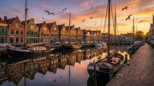 Hoorn Harbor Sunset