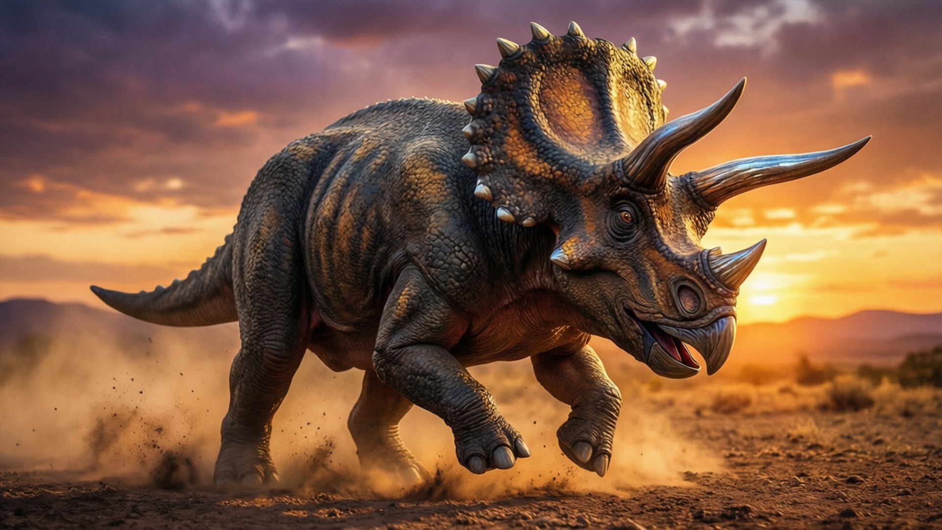 Horned Charger by Wallpapers.art Studio