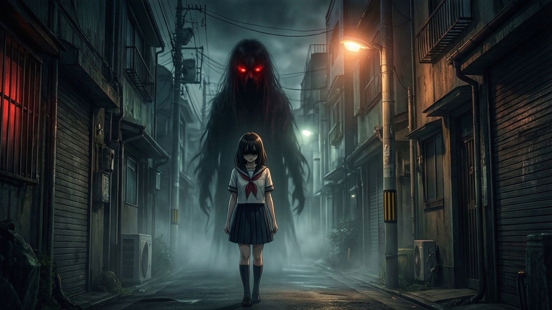 Horror Alley Encounter by Wallpapers.art Studio