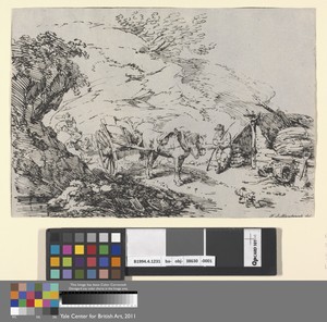 Horse and Cart in Quarry
