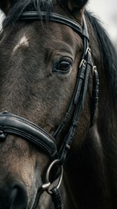 Horse in Bridle