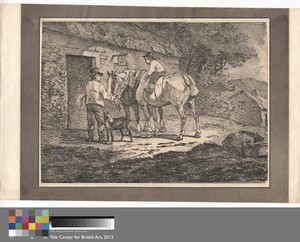 Horses at Cottages Door