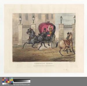 Horses [set of six]: 6. Cabriolet Horse