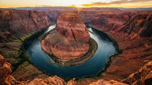 Horseshoe Bend Sunset