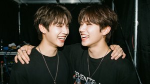 Hoshi and Dino Backstage