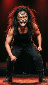 Hoshi Tiger Face Paint