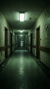 Hospital Hallway Nurse