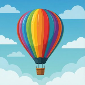 Hot Air Balloon Clipart