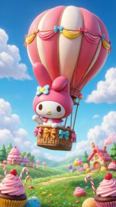 Hot Air Balloon My Melody