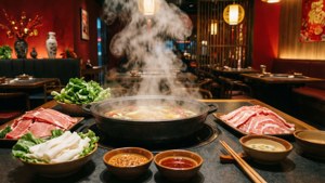 Hot Pot Feast Table