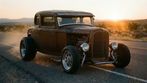 Hot Rod Sunset