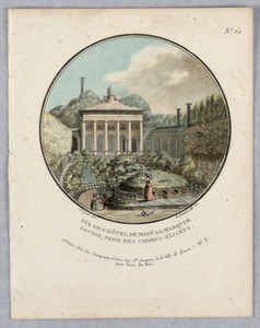 Hôtel dela Marquise de Brunoy, Plate 60 from "Vues Pittoresques des Princepaux Édifices de Paris"