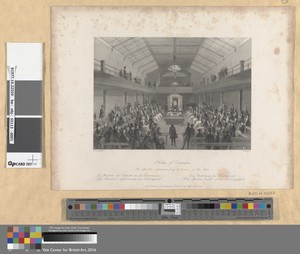 House of Commons, the Speaker Reprimanding a Person at the Bar