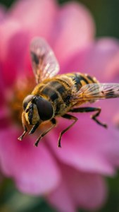 Hover Fly in Flight