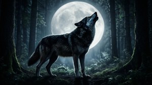 Howling Wolf Moonlight