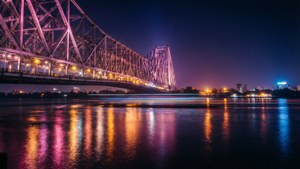Howrah Bridge Night