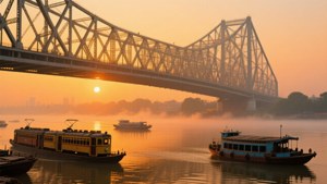 Howrah Bridge Sunrise