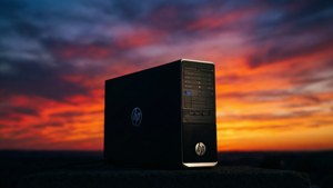 HP Desktop Sunset