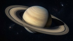 Hubble Realistic Saturn