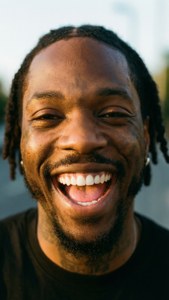 Huge Smile