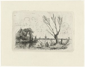 Huis aan een waterkant