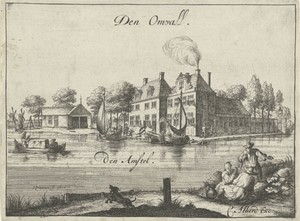 Huis De Omval aan de Amstel