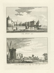 Huis Huet en het dorp Dornick, 1732-1742